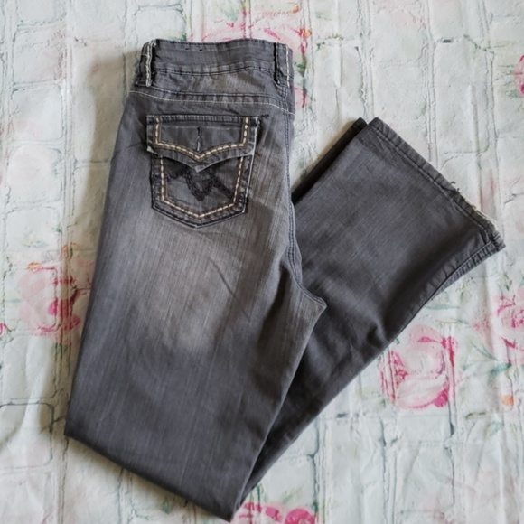 ⚘ 2 for $20⚘Royalty(YMI) Distressed Bootcut Jeana - Picture 4 of 5